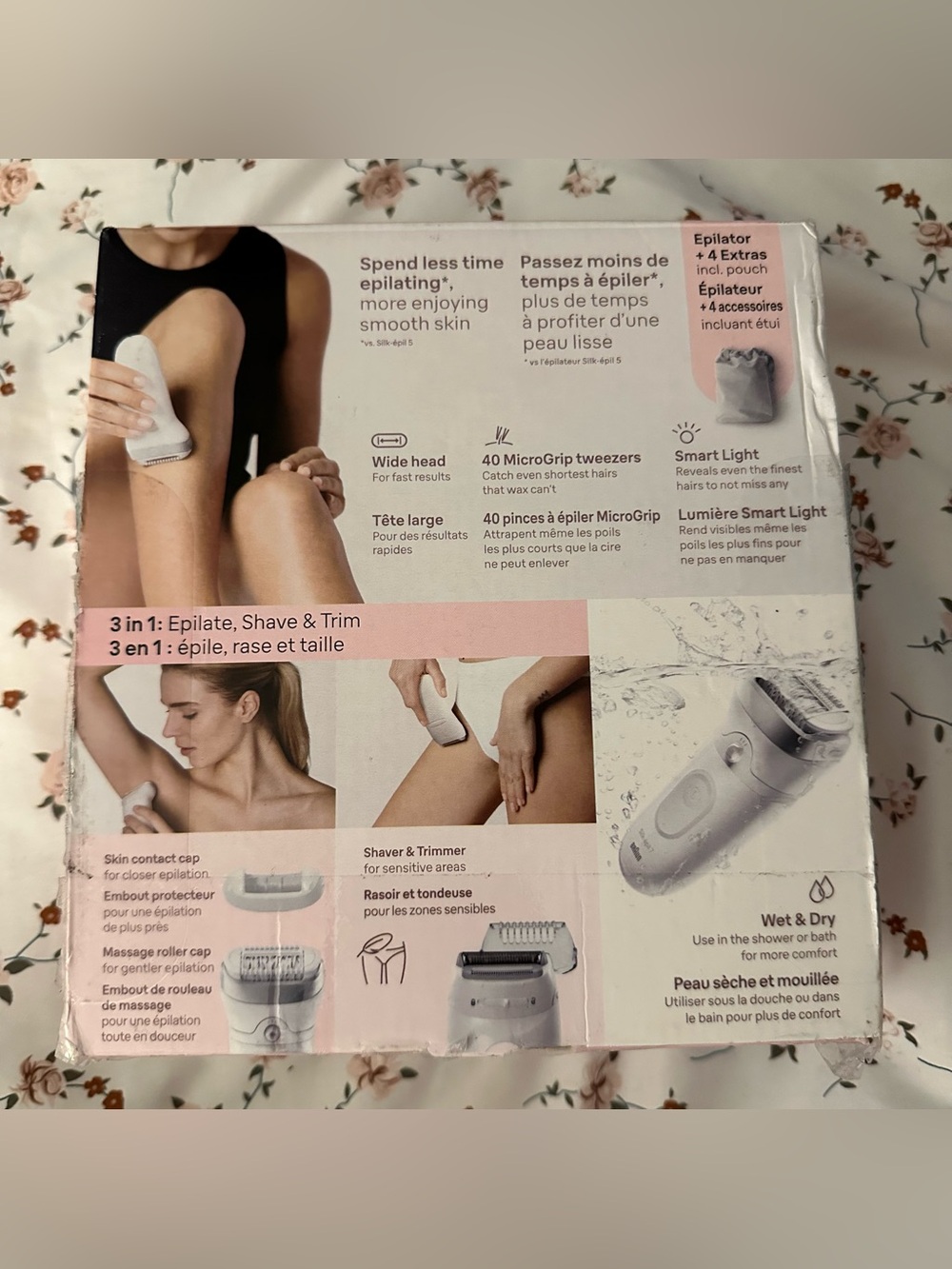 Braun Epilator Silk-épil 7 Hair Removal Device Shaver Trimmer Wet  dry SE7-041 - Picture 14 of 16